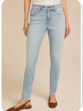 Maurices Light Blue Skinny Jeans